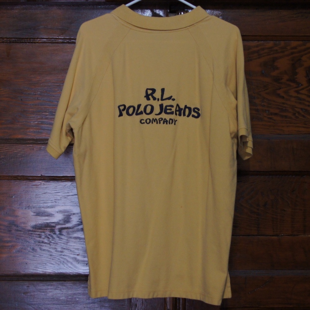 VTG Polo Jeans Company Short Sleeve Pocket Polo